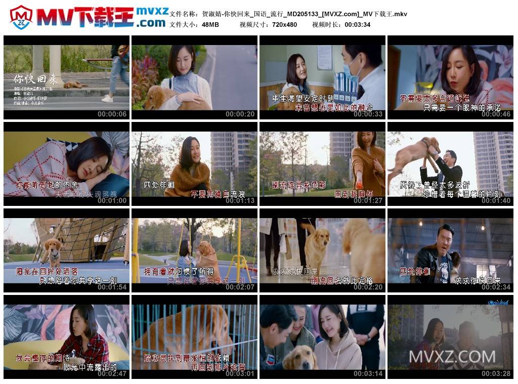 贺淑婧-你快回来_国语_流行_MD205133
